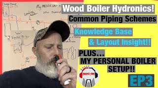 Wood Boiler Hydronics my MBTEK UNI15 amp Piping Schemes Layout 2023 [upl. by Yur]