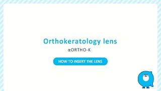 2 How to insert Alpha ORTHOK lens [upl. by Ball]