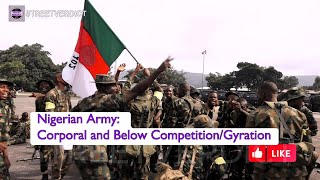 Nigerian Army Gyrates Before Competition [upl. by Eilyab]