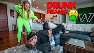 DRUNK BOYFRIEND PRANK ON GIRLFRIEND [upl. by Baillieu]