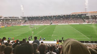 UBB SARACENS 4512  QUALIFICATION EN 14 DANS UNE AMBIANCE ÉLECTRIQUE [upl. by Hatti331]