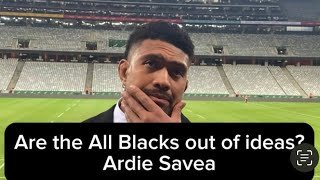 Ardie Savea speaks to the media after another loss to the Springboks springboksrugby Allblacks [upl. by Ellezaj]