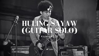 Huling Sayaw  Kamikazee  Guitar Solo Cover [upl. by Ahseyd926]