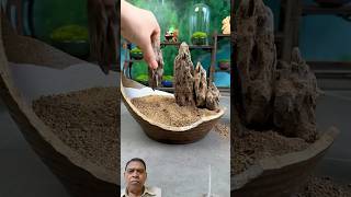 Landscape bonsai art bonsai handmade 👌🏽greenscrean shots youtubeshorts [upl. by Nilson]