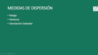 Datos No agrupados Medidas de tendencia central y dispersión [upl. by Bailie]