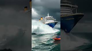 Accident at Sea Did a Massive Wave Sink This Cruise Ship scaryocean Cruise ship sea [upl. by Satsoc712]