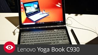 Lenovo Yoga Book C930 IFA 2018 [upl. by Ahtnams]