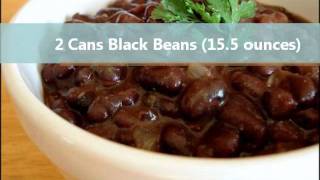 Chilis Black Beans Famous Secret Recipe  Discovered [upl. by Lleryt]