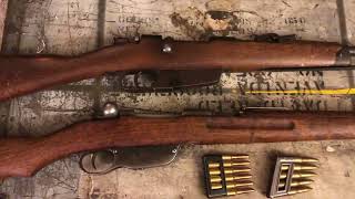 Mannlicher M1895 vs Carcano 1891 World War 1 Alpine Front [upl. by Aillicirp]