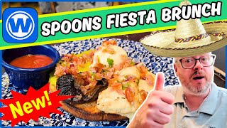 NEW CHEAP BREAKFAST ITEM at WETHERSPOONS  Review of the FIESTA BRUNCH [upl. by Boccaj]