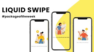 Liquid Swipe  Flutter Package of The Week Episode 1 [upl. by Aiekam]