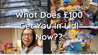 Lidl Grocery Haul  £100  Family of 5  Meal Plan [upl. by Lerej]