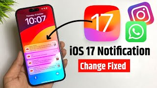 iOS 17 Notification Sound Change  How To Change Notification Sound On iPhone iOS 17  iOS 17 Sound [upl. by Wilkey566]