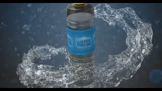 water bottle advertising [upl. by Coppins]