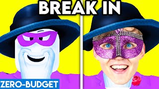 BREAK IN WITH ZERO BUDGET ROBLOX BREAK IN PARODY BY LANKYBOX [upl. by Zacharia938]