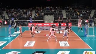 Japan Volleyball Kento Miyaura MVP in Paris  Narbonne [upl. by Ahcas]