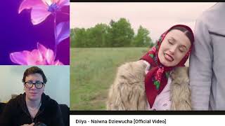 Diiya  Naiwna Dziewucha EUROVISION 2025 POLAND CANDIDATE eurovision2025 reaction [upl. by Jim892]