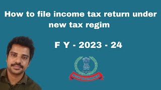 ITR Filing Online  Income Tax Return ITR 1 filing online 202425 FY 202324  income tax filing [upl. by Sedberry729]