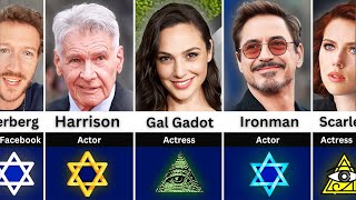 ✡️ Top 100 Jewish Celebrities  Religion Of Hollywood Actors [upl. by Elamrej]