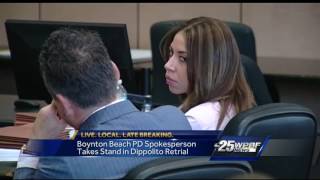 Boynton Beach PD spokesperson takes stand in Dippolito retrial [upl. by Castor465]