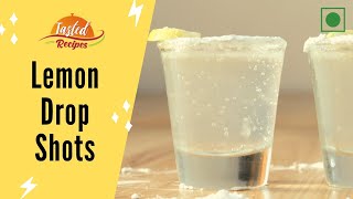 NonAlcoholic Lemon Drop Shots Recipe  TastedRecipes [upl. by Filemon]