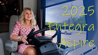 Luxury RV Tour – 2025 Entegra Aspire – Class A Diesel Motorhome [upl. by Adnerak]