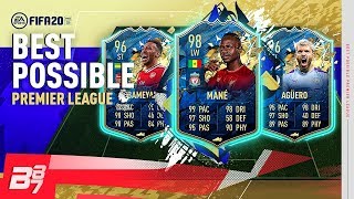 BEST POSSIBLE PREMIER LEAGUE TEAM  FIFA 20 ULTIMATE TEAM [upl. by Lluj]