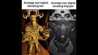 average eye signal blocker fan vs average eye signal locator enjoyer [upl. by Marnia]