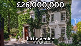 £26000000 Little Venice Riverdance star Michael Flatley’s Mansion  London Real Estate [upl. by Cyrilla]