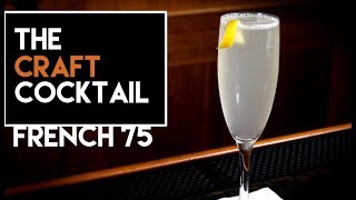 How To Make The French 75 Cocktail  Easy Gin Drinks [upl. by Atat296]