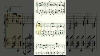 Katyusha Катюша Piano Sheet Music Shorts [upl. by Haggerty]