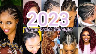 Latest African Braids Hairstyles  Most Amazing African Braids Hairstyles Ideas For Women [upl. by Brier]