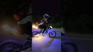 on road wheelie dirt bike skateaction dirtbike shortvideo [upl. by Eetnom]