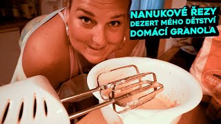 Výborný dezert NANUKOVÉ ŘEZY a DOMÁCÍ GRANOLA  VIDEORECEPT [upl. by Atinev890]