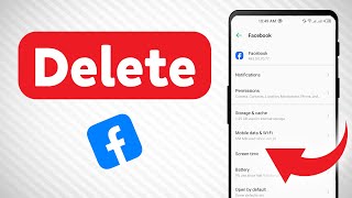 How to Delete Facebook Apllication Updated [upl. by Eemla268]