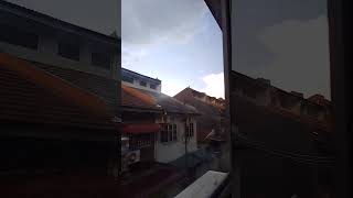 Awan hitam putih bersama cahaya Mega di langit jam 520 petang Tarikh 21 Hb November 2024 [upl. by Ellatsyrc]