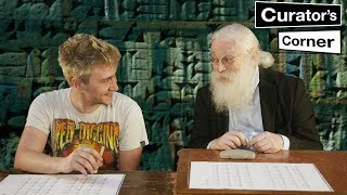 Irving Finkel teaches how to write cuneiform I Curators Corner S4 Ep9 CuratorsCorner [upl. by Zolnay]