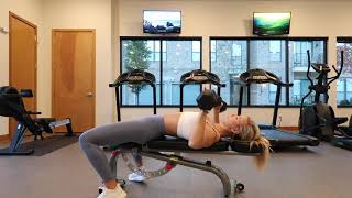 pronated DB chest press [upl. by Bryna114]