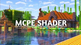 TOP 3 SHADER MCPE 121 amp 1212  MCPE SHADER  SUPPORT RENDER DRAGON amp REALISTIC SHADER [upl. by Audra]