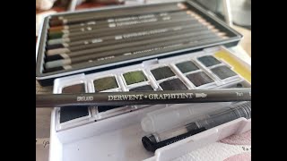 Derwent Graphitints Pencils And Pans [upl. by Attolrahc]