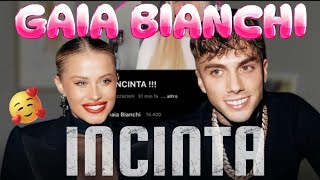 GAIA BIANCHI È INCINTA DI TONY BOY  AUGURI 👩‍🍼 [upl. by Haela]