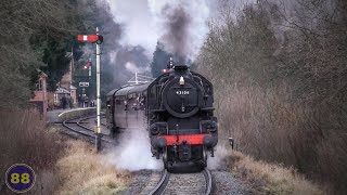 Severn Valley Railway  Winter Steam Gala 2024  06012024 [upl. by Noseaj]