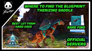 Where To Get The THERIZINO SADDLE Blueprint In The Island  ARK Survival Ascendent [upl. by Yemac]