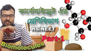 Classification of Carbohydrates HSNEET [upl. by Shutz316]