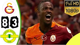 Galatasaray 83 Erokspor Maç Özeti galatasaray maçözeti istanbul florya [upl. by Cogswell]