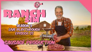 Ranch Simulator EXPERT Shares Sausage Production Secrets [upl. by Yecniuq]