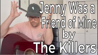 How to Play quotJenny Was a Friend of Minequot by The Killers  Easy Guitar Tutorial  Beginner Guitar [upl. by Gerstein]