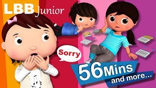 Saying Sorry Song  Plus More Original Kids Songs  From LBB Junior [upl. by Drooff]