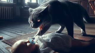 kitten Possessed 😈 Devil when Home Alone Horror Story😈🦇🕷️ [upl. by Atnwahsal]