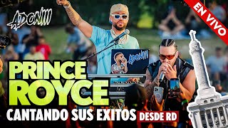 PRINCE ROYCE CANTANDO SUS EXITOS EN VIVO 🎤 CON DJ ADONI  BACHATA MIX [upl. by Kovar]